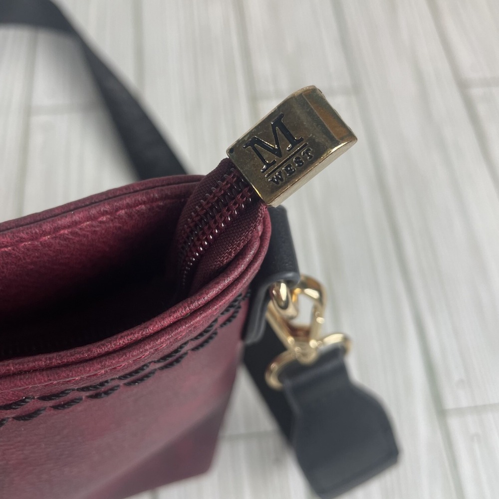 Montana‎ West Maroon Cross Handbag for Women Crossbody Strap - Picture 4 of 8